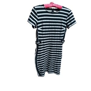 Banana Republic Factory Women's Striped Mini Dress  Size 8